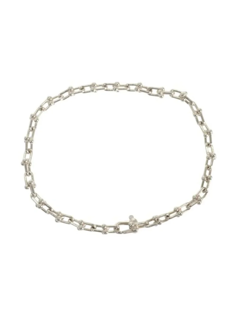 Tiffany & Co Microlink Large 925 Sterling Silver Bracelet